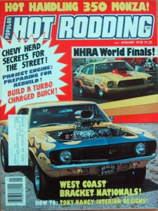 POPULAR HOT RODDING 1978 JAN - RAMBUNCTIOUS, TRANS BRAKE, C3